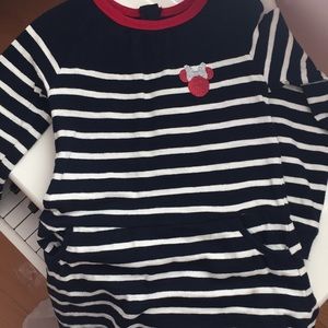Disney Gap Minnie navy dress 5T